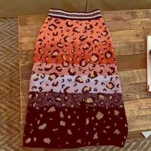 Anthropologie fall skirt